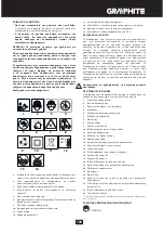 Предварительный просмотр 109 страницы Graphite 430035 Instruction Manual