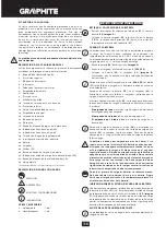 Предварительный просмотр 116 страницы Graphite 430035 Instruction Manual