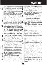 Предварительный просмотр 123 страницы Graphite 430035 Instruction Manual