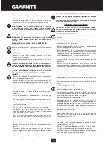 Предварительный просмотр 124 страницы Graphite 430035 Instruction Manual