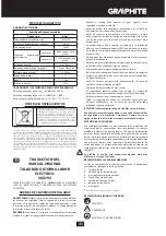 Предварительный просмотр 43 страницы Graphite 45743334 Manual