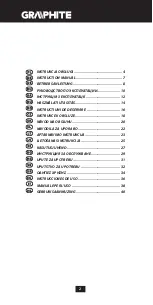 Предварительный просмотр 2 страницы Graphite 57G100 Manual