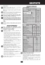 Preview for 9 page of Graphite 58G000 Instruction Manual