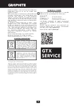 Preview for 10 page of Graphite 58G000 Instruction Manual