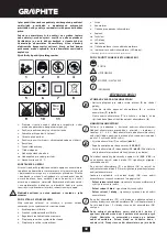 Preview for 40 page of Graphite 58G000 Instruction Manual