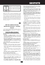 Preview for 47 page of Graphite 58G000 Instruction Manual