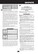 Preview for 59 page of Graphite 58G000 Instruction Manual