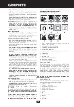 Preview for 60 page of Graphite 58G000 Instruction Manual