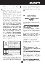 Preview for 81 page of Graphite 58G000 Instruction Manual