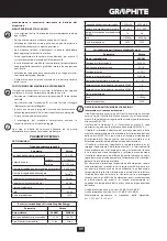 Preview for 89 page of Graphite 58G000 Instruction Manual