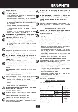 Preview for 97 page of Graphite 58G000 Instruction Manual