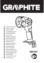 Graphite 58G007 Translation Of The Original Instructions preview