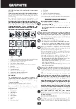 Preview for 14 page of Graphite 58G007 Translation Of The Original Instructions