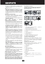 Preview for 26 page of Graphite 58G007 Translation Of The Original Instructions