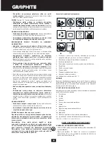 Preview for 32 page of Graphite 58G007 Translation Of The Original Instructions