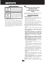 Preview for 40 page of Graphite 58G007 Translation Of The Original Instructions