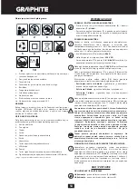 Preview for 54 page of Graphite 58G007 Translation Of The Original Instructions