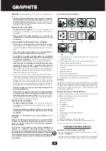 Preview for 60 page of Graphite 58G007 Translation Of The Original Instructions