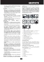 Preview for 63 page of Graphite 58G007 Translation Of The Original Instructions