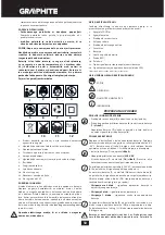 Предварительный просмотр 50 страницы Graphite 58G009 Instruction Manual