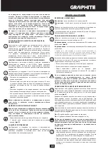 Предварительный просмотр 69 страницы Graphite 58G009 Instruction Manual