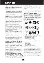 Предварительный просмотр 72 страницы Graphite 58G009 Instruction Manual