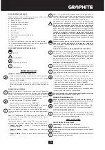 Предварительный просмотр 73 страницы Graphite 58G009 Instruction Manual