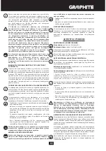 Предварительный просмотр 83 страницы Graphite 58G009 Instruction Manual