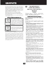 Предварительный просмотр 90 страницы Graphite 58G009 Instruction Manual