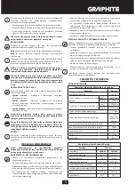 Preview for 9 page of Graphite 58G010 Instruction Manual