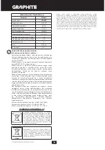 Preview for 10 page of Graphite 58G010 Instruction Manual