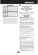 Preview for 21 page of Graphite 58G010 Instruction Manual