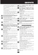 Preview for 35 page of Graphite 58G010 Instruction Manual