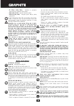 Preview for 48 page of Graphite 58G010 Instruction Manual