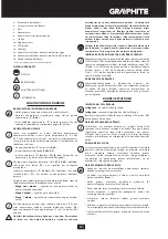 Preview for 61 page of Graphite 58G010 Instruction Manual