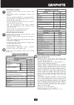 Preview for 67 page of Graphite 58G010 Instruction Manual