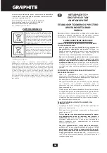 Preview for 82 page of Graphite 58G010 Instruction Manual