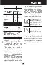 Preview for 87 page of Graphite 58G010 Instruction Manual