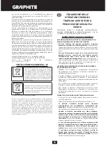 Preview for 92 page of Graphite 58G010 Instruction Manual