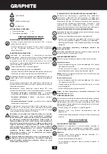 Preview for 8 page of Graphite 58G011 Instruction Manual