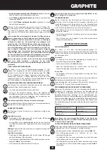 Preview for 19 page of Graphite 58G011 Instruction Manual