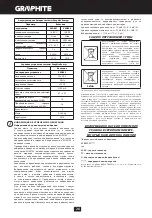 Preview for 26 page of Graphite 58G011 Instruction Manual