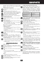 Preview for 35 page of Graphite 58G011 Instruction Manual