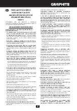 Preview for 47 page of Graphite 58G011 Instruction Manual