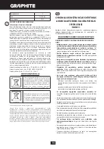 Preview for 56 page of Graphite 58G011 Instruction Manual