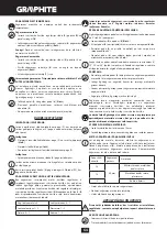 Preview for 64 page of Graphite 58G011 Instruction Manual