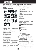 Preview for 72 page of Graphite 58G011 Instruction Manual