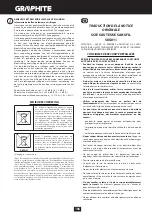 Preview for 106 page of Graphite 58G011 Instruction Manual