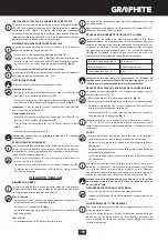 Preview for 109 page of Graphite 58G011 Instruction Manual