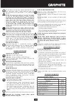 Preview for 55 page of Graphite 58G012 Instruction Manual